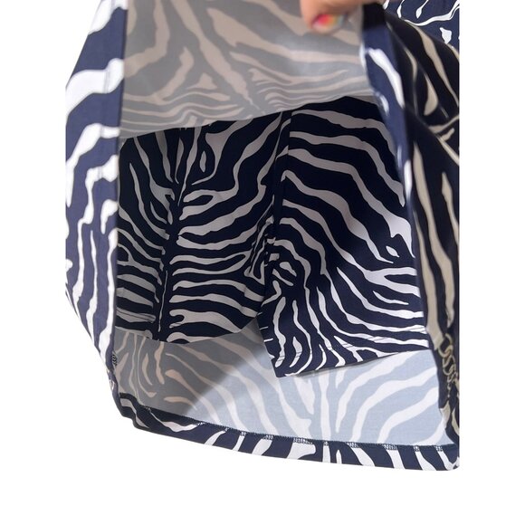 J. M Laughlin SMALL Catalina Fabric Skort Golf/Tennis/Pickle Black White Zebra - Picture 4 of 14